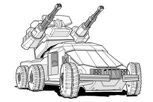 Partisan AA Vehicle  