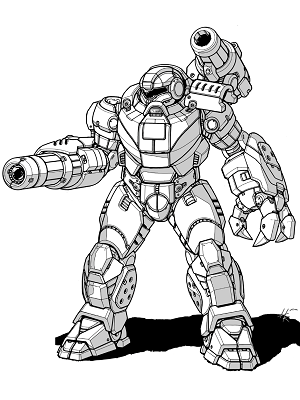 Dragoon Battle Armor (Sqd4)