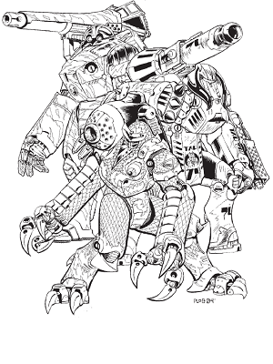 Trinity Medium Battle Armor (Asterion) [MRR] (Sqd4)