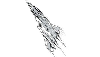 Drake Medium Stealth Fighter  