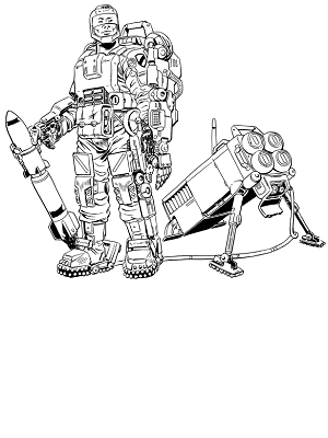 Heavy Foot LRM Infantry  