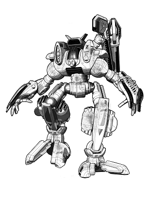Fwltur FWL-3V SalvageMech