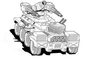 Bardiche Heavy Strike Tank  