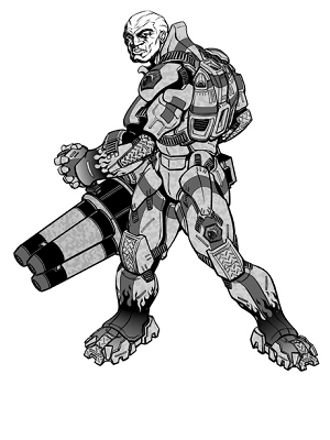Clan Heavy Jump Infantry  