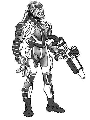 Motorized XCT Infantry  