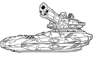Musketeer Hover Tank  