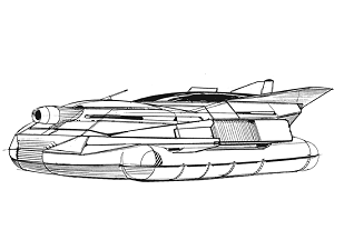 Saladin Assault Hover Tank  