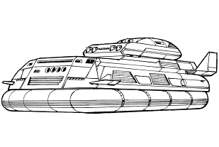 Sabaku Kaze Heavy Scout Hover Tank  