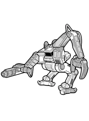 Opossum OPO-2 SalvageMech