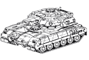 Desert Scorpion Light Tank  