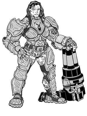 Clan Assault Infantry  