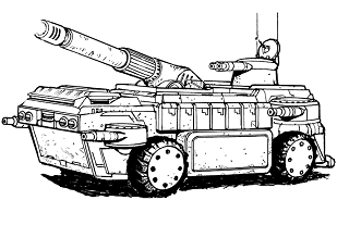 Thumper Artillery Vehicle  