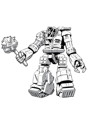 Deep Lord RCL-Z1M MilitiaMech