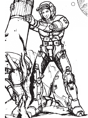 Gorilla Exoskeleton PEX-2B (Sqd4)