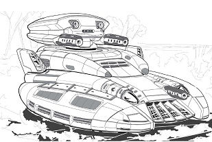 Fulcrum Heavy Hover Tank (Hybrid)