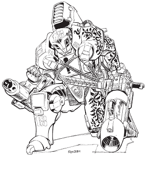 Kobold Battle Armor [MicroGL/TAG] (Sqd4)