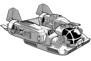 Eldingar Hover Sled  