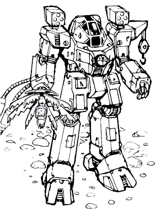 Space Hound AM-PRM-SH1 ProspectorMech