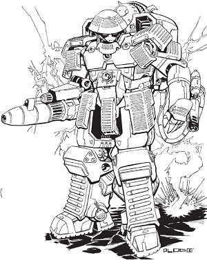 Raiden Battle Armor [Flamer] (Sqd5)