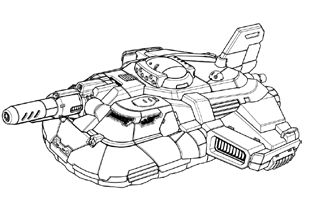 Harrier Heavy Hover Tank  