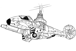 Yellow Jacket Gunship (Ammo)