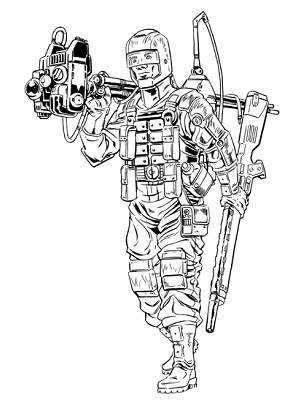 TAG Spotter Infantry  