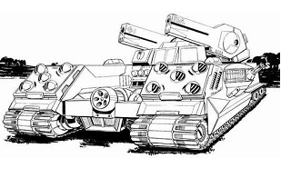Huitzilopochtli Assault Tank "Huey"  