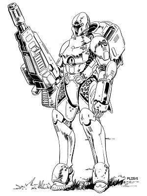 Amazon Battle Armor [MRR] (Sqd4)