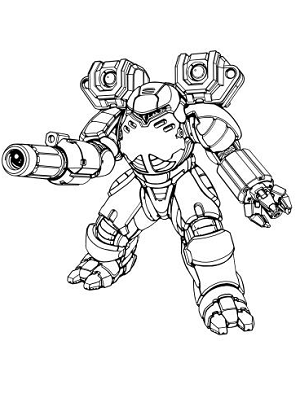 Elemental Battle Armor (Fire) [MicroPL] (Sqd4)
