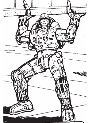 PowerLoader Exoskeleton P-5000 (Sqd4)