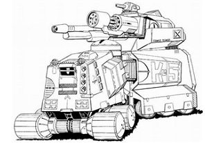 Ku Wheeled Assault Tank