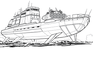 Sea Skimmer Hydrofoil (ELRM)
