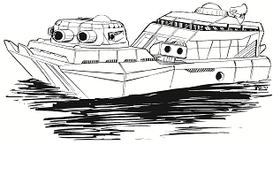 Monitor Naval Vessel  