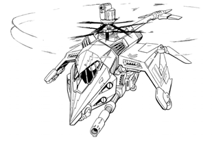 Donar Assault Helicopter  