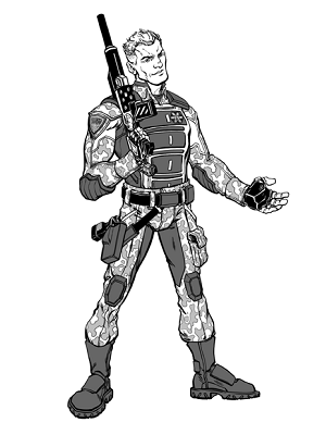Clan Mechanized Infantry  