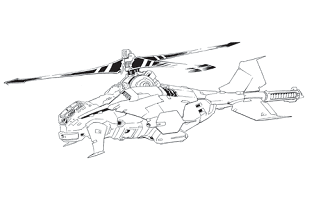 Vector Combat Support VTOL (Attack)