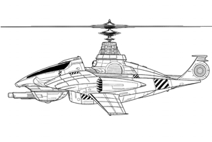Hawk Moth Gunship  