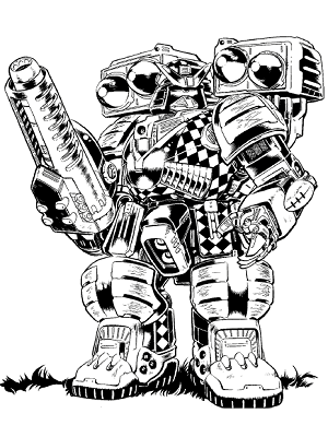 Clan Medium Battle Armor (Naval) "Bär" (Sqd6)