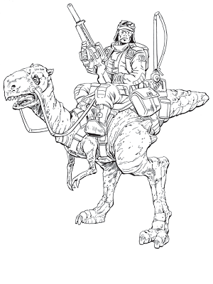Beast Mounted Infantry  