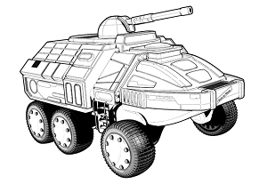 MHI Amphibious APC  