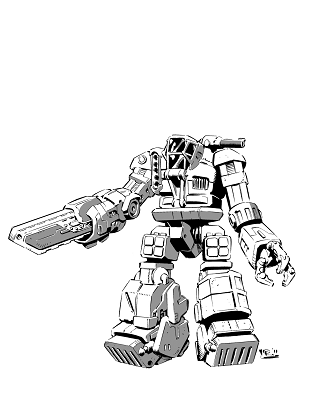 Dig Lord RCL-Z1 Armed MiningMech
