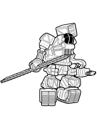 Burrower DTM-1 MiningMech