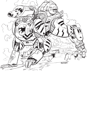 Rottweiler Battle Armor (Close Combat) (Sqd5)